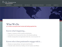Tablet Screenshot of irconsilium.com